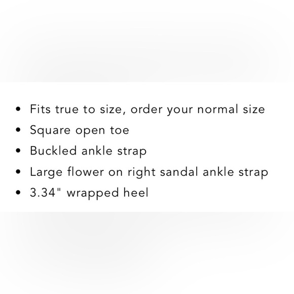 Saint Laurent Amber Square Toe Flower Leather High Heel Sandals - Picture 4 of 4